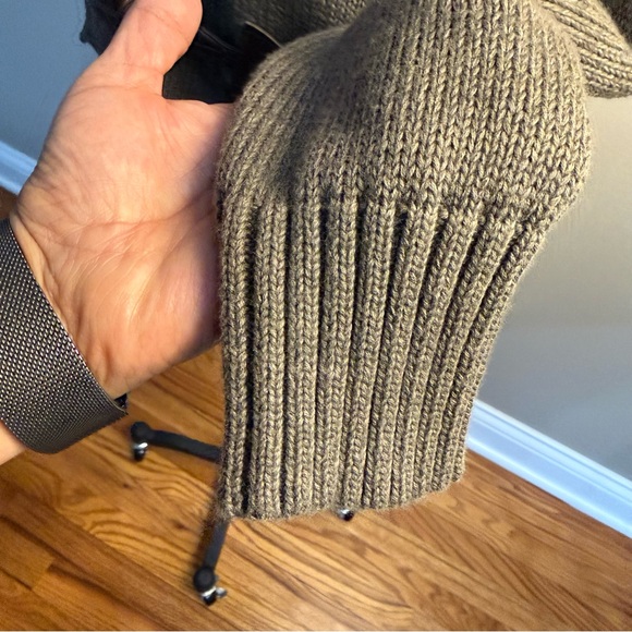 Ralph Lauren Gray/Green Toggle Cardigan, XS - Picture 7 of 16